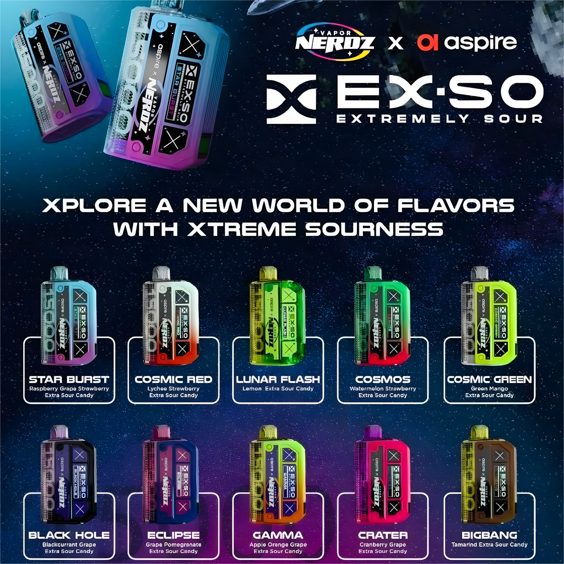 ASPIRE EXSO 15000 RECHARGEABLE DISPOSABLE