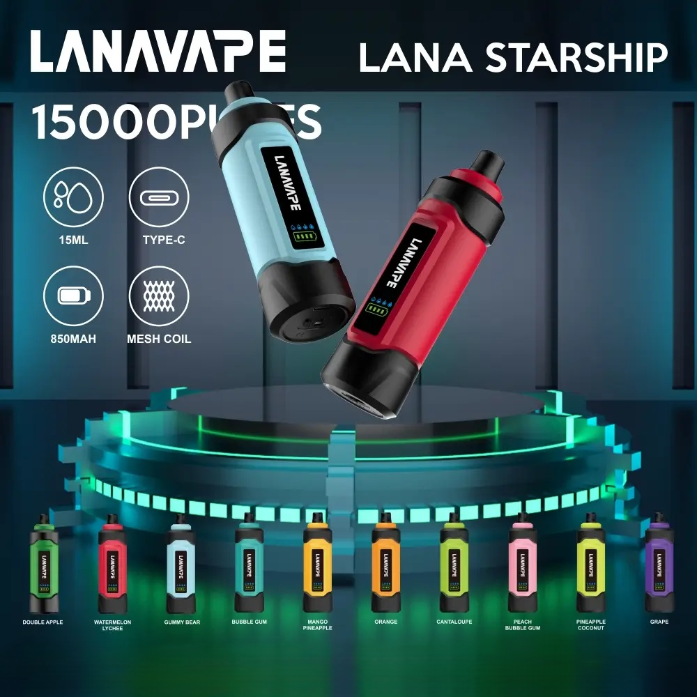 LANA STARSHIP 15000 RECHARGEABLE DISPOSABLE