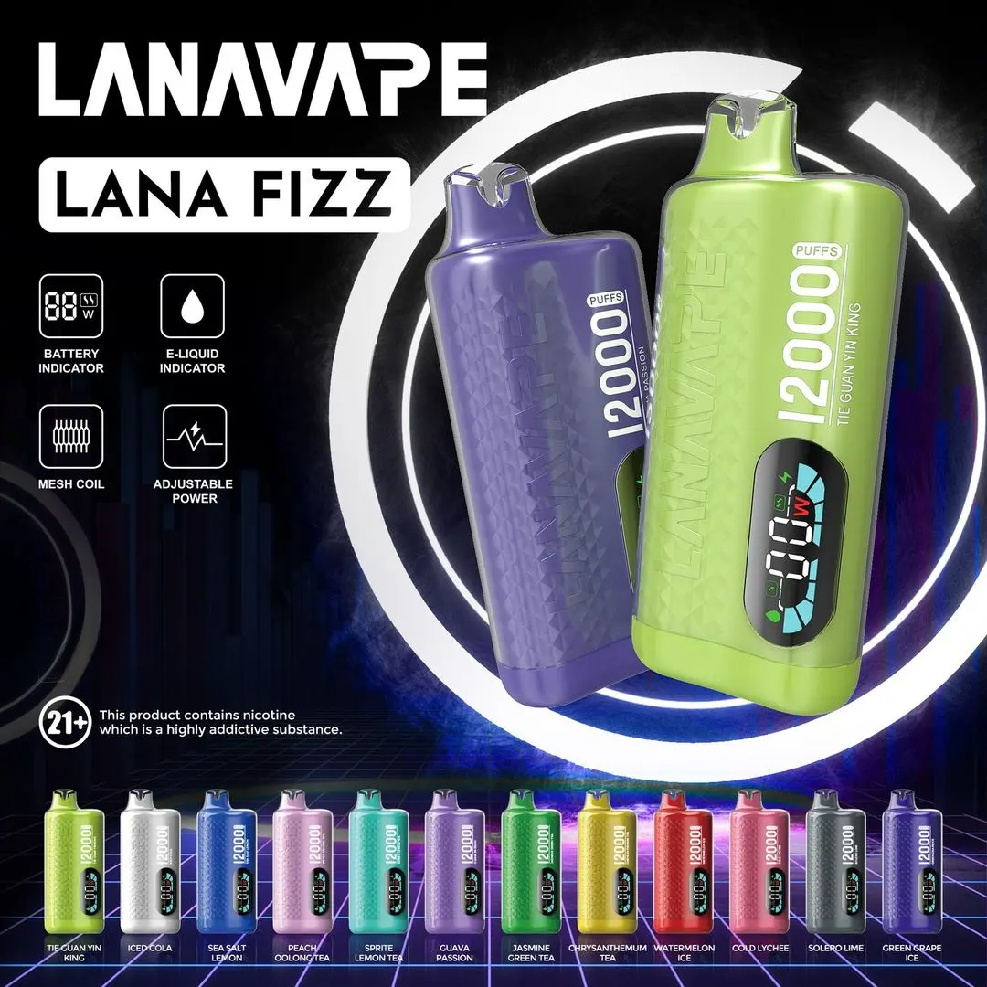 LANA FIZZ 12000 RECHARGEABLE DISPOSABLE