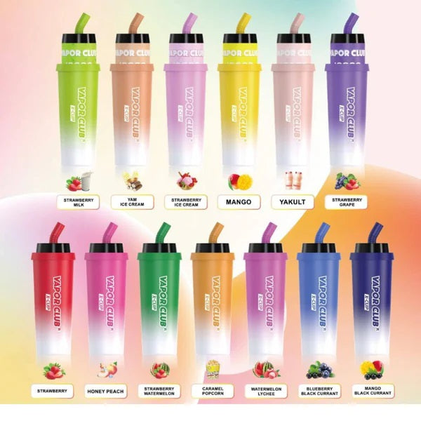 VAPOR CLUB X-CUP 10,000 RECHARGEABLE DISPOSABLE