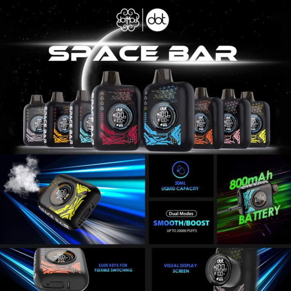 SPACE BAR 20000 RECHARGEABLE DISPOSABLE