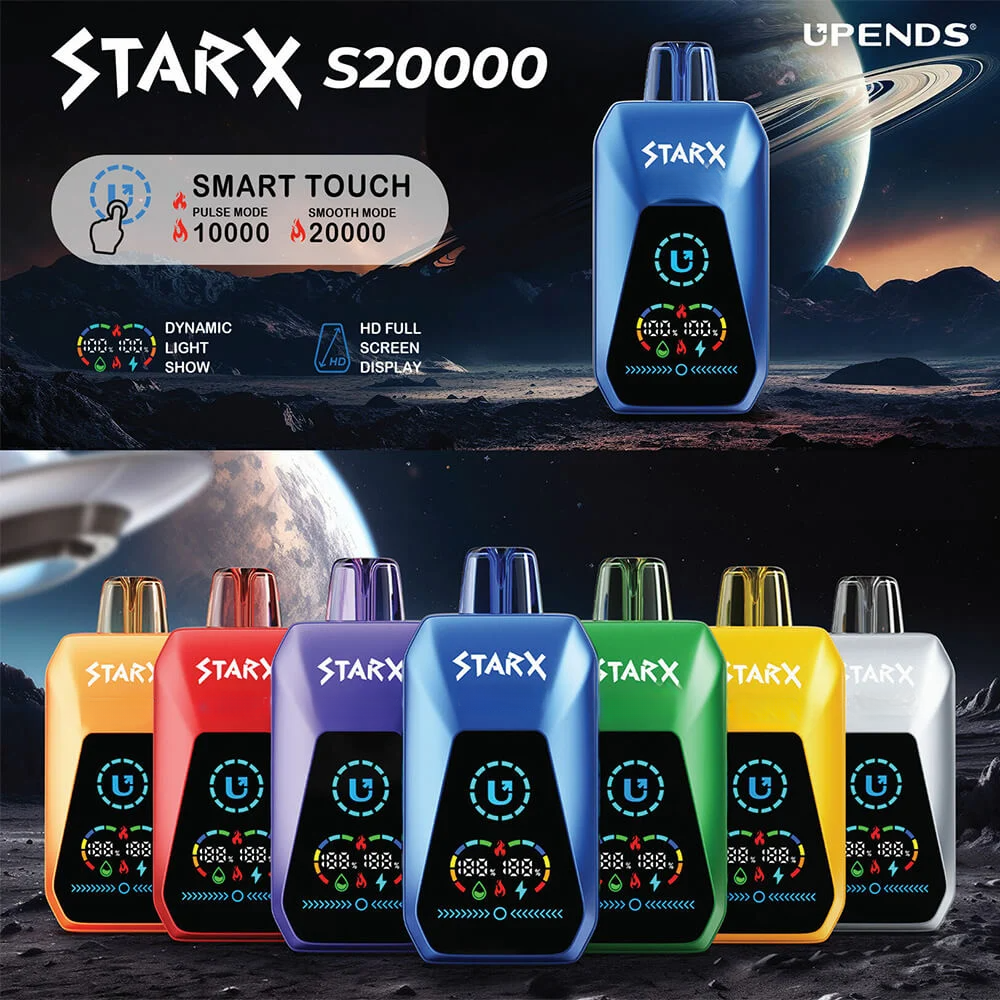 UPENDS STARX S20000 RECHARGEABLE DISPOSABLE