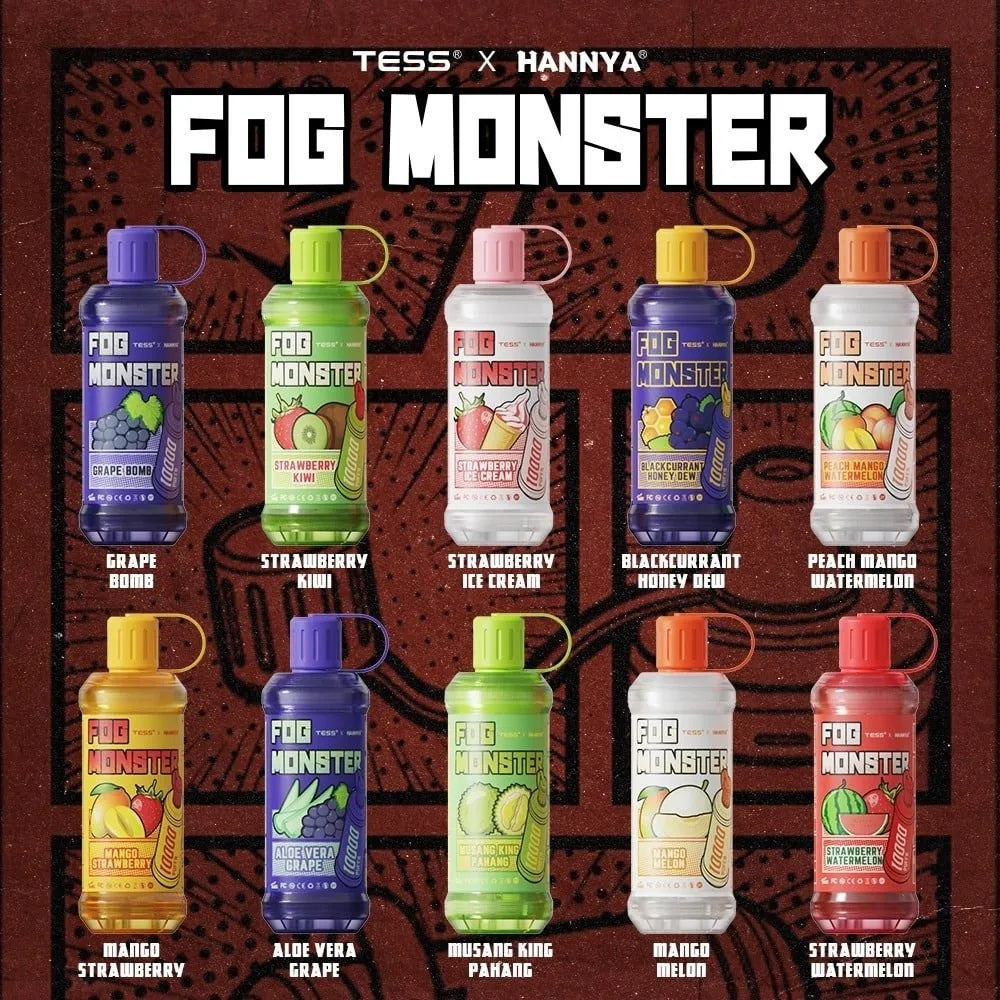 FOG MONSTER 10,000 RECHARGEABLE DISPOSABLE