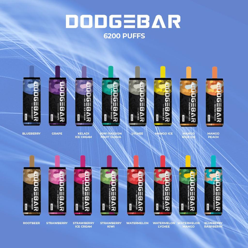 DODGE BAR 6200 RECHARGEABLE DISPOSABLE